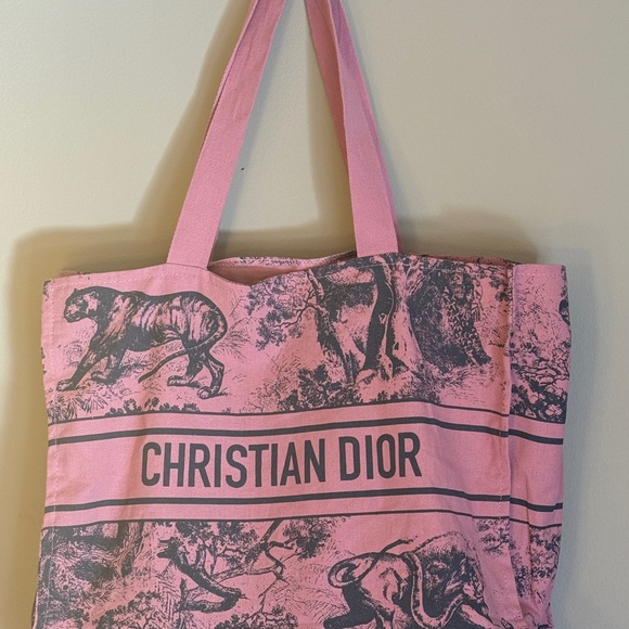 NWOT CHRISTIAN DIOR TOTE - Picture 2 of 3
